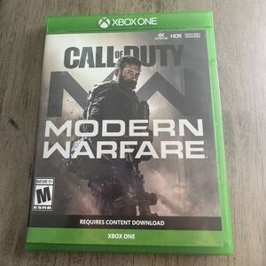Xbox one COD Modern Warfare